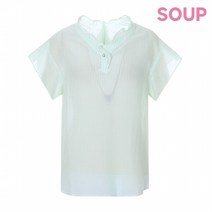 [SOUP] [숲] 프릴넥 블라우스(SV6SS79)