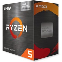 AMD Ryzen 5 5600G 6-코어 12-Thread Unlocked 데스크탑 프로세서 with Radeon 그래픽 110801, Desktop Processor