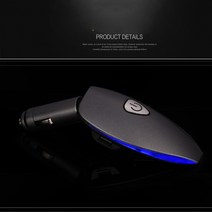 산소발생기 자동차 가정용 공기 청정기 12V 연기 음이온 신선한 이오나이저 산소 바 USB 충전기, 03 pink