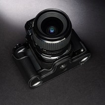 펜탁스67-2 Pentax 67ii 카메라 핸드메이드 가죽 케이스, 블랙, 1개