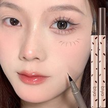 안번지는 붓펜 펜슬 아이라이너 타투 애교살 언더 라이너 방수 리퀴드 펜 울트라, 02