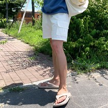 게리오 편안하고 시원하게 입기좋은 카고 밴딩 반바지