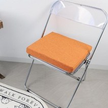 노리스 사각 키높이 의자 방석, 오렌지