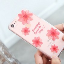 [바보사랑] 트로피프로랄 투명 젤리 S8 외 다기종, 상세 설명 참조, 기종선택:갤럭시노트3 / 색상:핑크블로썸