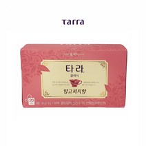 [조은마켓] 블랙티!! 동서 타라 클래식 망고피치향 20티백 홍차 허브티 허브차, 4개