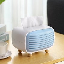 FREELIFE 티슈 스토리지 박스 냅킨 홀더 다기능 잡화 거실 홈 오피스 용 편지지 주최자, 1개, Style F Blue-717