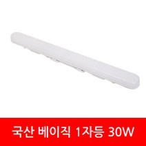 루미소 국산 베이직 일자등 십자등 주광색, 01.일자등