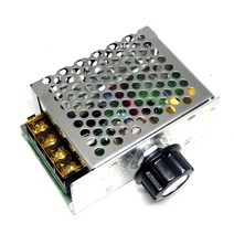 Javino 4000W 220V 고전력 전압 조정기 SCR 컨트롤러 전자 거버너 온도 기 HR