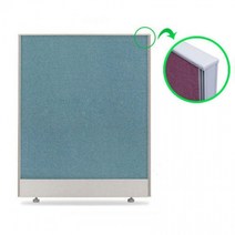 가구샘 PVC 파티션 H1800 원톤 밝은프레임 OG1052, H1800xW1200/PW509