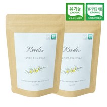 올바르다 유기농 루이보스 차 티 티백, 2봉, 25개, 1g