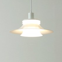 로젠 1등 식탁 펜던트조명, 화이트
