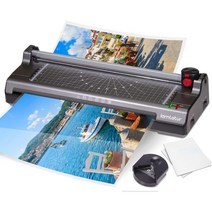7 in 1 코팅기 코팅기 for A3/A4/A6 with Laminating Sheets 70pouches 오피스 Home 학교 Use Paper 트리머 Corner Rou, A3 Laminator+70sheets(Gray)