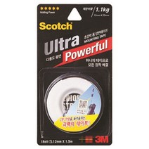 쭈bapha_3M 스카치 폼 양면 테이프 다용도평면 12mm x 1.5m 공업 문구용 산업용 다용도 사무용 학교 공업용 사무실♥LtMS, ♥myside!, ♥myHoney-쇼핑