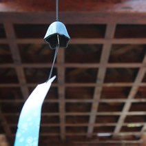 전통적인 일본 차임 야외 주철 Iwachu 바람 종소리 성전과 연대를 축복, 09 D1