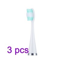 구강 관리기 잇몸 치간 초음파 전기 치과 치석 제거제 치아 클리너 치과 청소 치아 미백, 3pcs 헤드