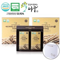 목건강 [건강이열리는나무] 짜먹는 유기농 도라지청 도라지 85% 도라지진액 프리미엄 (15g X 30포), 2박스, 30포, 15g