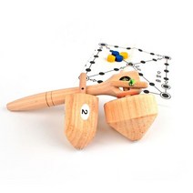 더블팽이 장난감 줄팽이 민속놀이 원목 옛날팽이 업그 91312ea