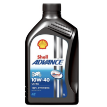 SHELL ADVANCE ULTRA 쉘 어드밴스 울트라 10W40 4T 1L, 단품, 10개