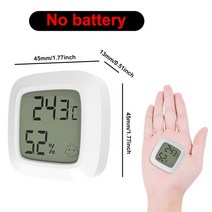 화분습도계 미니 LCD 디지털 습도계 온도계 실내 전자 온도 습도 측정기 센서 게이지 Weather Station Higrometro, 01 Type A
