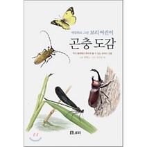 곤충 도감: 세밀화로 그린 보리 어린이 도감 : 우리 둘레에서 흔하게 볼 수 있는 토박이 곤충