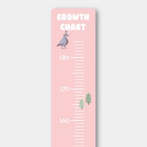 동물 디자인 키재기자, 동물핑크키재기자