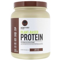 네이쳐스베스트 식물성 콩 & 현미 프로틴 파우더 비건 무설탕, 621g, 1개