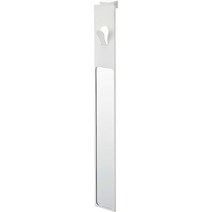 일본직발송 4. 야마자키 실업(YAMAZAKI) 투웨이 미러 행거 화이트 B004SK68MW, One Size, One Color