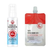 칼리코스 휴대용 손소독제 세정제 스프레이 튜브 젤 (4+1) 관공서 은행 유치원 손세정제, 1개, 100ml