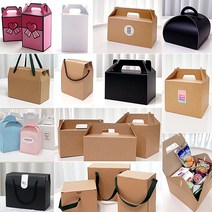 선물상자 모음 포장 손잡이박스 구디백 크라프트 종이케이스 답례품 기프트 머그컵 쿠키포장 양말포장, 모이모케이스(끈없음)