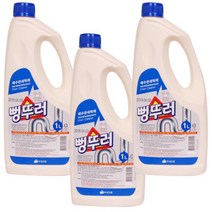 성진캠 뻥뚜러 배수구 크리너 1L 3개