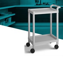 2단 카센터 공장 부품운반 바퀴 핸드카트 도서관 홀카트 트롤리 잘밀리는, 1개, CART-101A