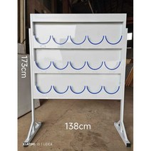 안전모 걸이대 보관 랙 선반 헬멧 거치대 공사현장, 8위치 스탠드형