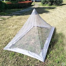 겨울텐트 msr텐트 미니멀텐트 야외 캠핑 모기장 곤충 멀리 유지 배낭 텐트 싱글 침대 방지 메쉬 장식, [01] Light Gray