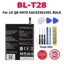 핸드폰 배터리 교체 100 전화 bl-t37 bl-t30 bl-45f1f bl-t23 bl-t24 bl-t28 bl-s3 배터리 lg x 전원 2 ii v40 x-cam q8, t28과 함께