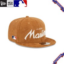 뉴에라 스냅백 MLB [마이애미 말린스] Corduroy Script 9FIFTY Snapback 852855