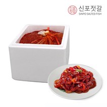 신포젓갈 젓갈 업소용 식당용 오징어젓갈 10kg 중용량, 비빔 오징어 10kg