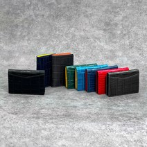 더퀴르 리얼 악어가죽 오거나이저 카드지갑 명함지갑 남자 명품 카드홀더