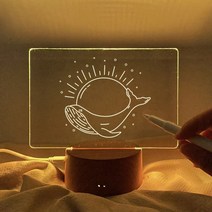 호미호비 DIY 아크릴 무드등 만들기, 프리미엄+철필+도안북