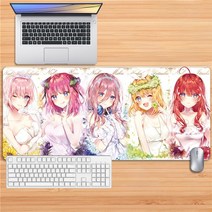 HBorui 애니메이션 애니 캐릭터 게이밍 키보드 마우스 패드 장패드 77종, 상세페이지참조, 60, 1개