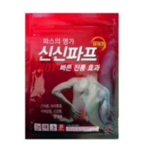 신신제약 신신 파프 핫 파스, 5개입, 21개