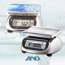 ( No. 2103 ) 에이엔디 디지털 방수(IP65) 시장 전자 저울 1kg 0.5g, 에이엔디 저울 (1kg/0.5g)
