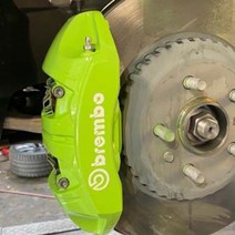brembo 스티커 자동차 데칼 스티커 브레이크 캘리퍼 스티커, 브렘보 레드 M