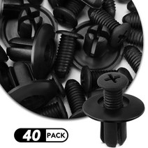 bmw 자동차 리벳 패스너 40/20/10pcs 자동차 8mm 구멍 플라스틱 리벳 패스너 마즈다 3 bmw 호환 x5 e53 랜