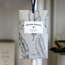 그리다마치 퍼퓸샤쉐 옷장방향제 클린코튼앤머스크, 15g*1개