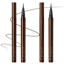 아임유니 스키니 핏 아트라이너 0.6g, A02 딥브라운, 2개