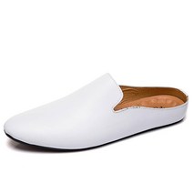 50대남성구두 백구두 슬리퍼 발편한 무대 행사 빽구두 슬립온