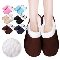 케이에스몰 스웨이드 털실내화 겨울 거실화