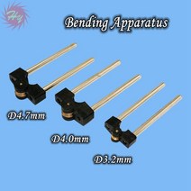튜브 벤더 파이프 벤딩 장치 콤비네이션 머신 1 개 3.2/4.0/4.7mm RC 항공기용 수공구 고정 날개 비행기 모델, [01] D3.2