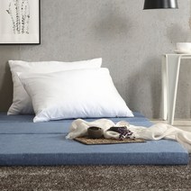 올뎃홈 에그니아 3단 접이식 매트리스 슈퍼론 요매트 토퍼 수면매트 10종, 120X200