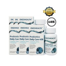 (엔조헬스) 6통 프로바이오틱스 데일리 케어 40B 프리바이오틱스 150mg 엔조제놀 70캡슐